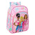 Schulrucksack Barbie Painterly Rosa Himmelsblau 26 x 34 x 11 cm