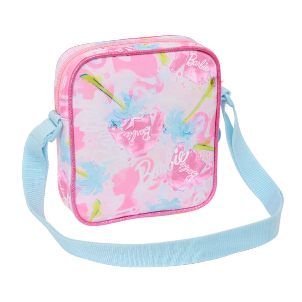 Umhängetasche Barbie Painterly Rosa Himmelsblau 16 x 18 x 4 cm