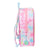 Schulrucksack Barbie Painterly Rosa Himmelsblau 22 x 27 x 10 cm