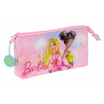 Dreifaches Mehrzweck-Etui Barbie Painterly 22 x 12 x 3 cm