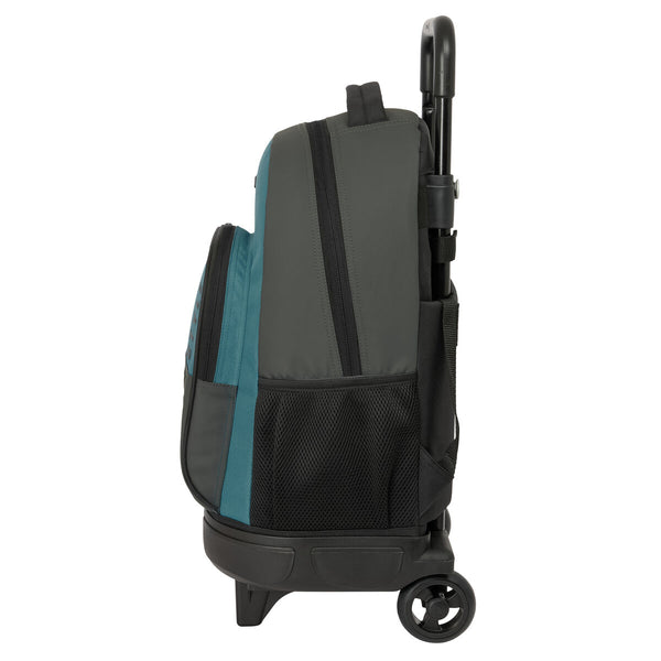 Schulrucksack mit Rädern Safta Urban style Blau Grau 33 x 45 x 22 cm