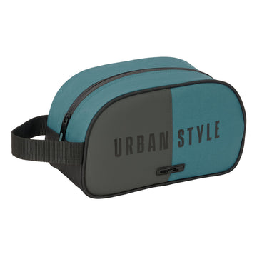 Reise-Toilettentasche Safta Urban style Blau Grau 26 x 15 x 12 cm