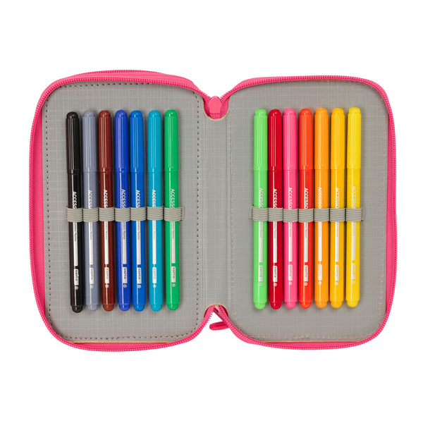 Allzwecktasche Safta Feeling Bunt 12,5 x 19,5 x 5,5 cm 37 Stücke