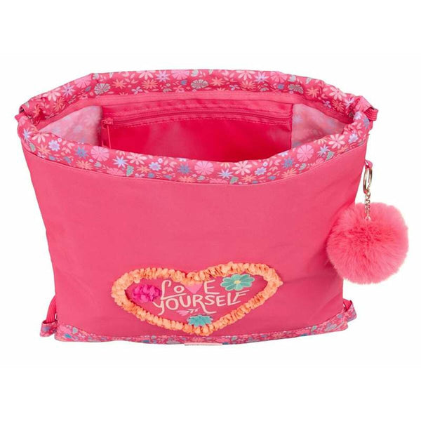 Rucksacktasche mit Bändern Safta 35 x 40 x 1 cm