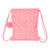 Rucksacktasche mit Bändern Moos Passion Bunt 35 x 40 x 1 cm