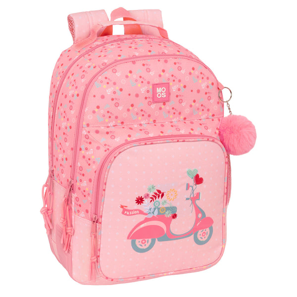 Schulrucksack Moos Passion Bunt 32 x 42 x 15 cm