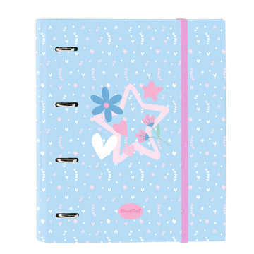 Ringbuch BlackFit8 Smile Blau Rosa 27 x 32 x 3.5 cm