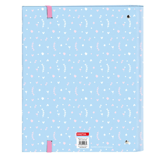Ringbuch BlackFit8 Smile Blau Rosa 27 x 32 x 3.5 cm