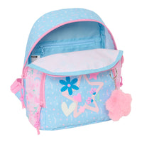 Rucksack BlackFit8 Smile Rosa Hellblau 25 x 30 x 13 cm Mini
