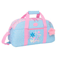 Sporttasche BlackFit8 Smile Rosa Hellblau 50 x 26 x 20 cm