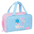 Reise-Toilettentasche BlackFit8 Smile Rosa Hellblau 31 x 14 x 19 cm