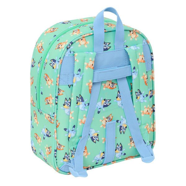 Schulrucksack Bluey Sisters grün 22 x 27 x 10 cm