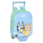 Schulrucksack Bluey Sisters grün 22 x 27 x 10 cm