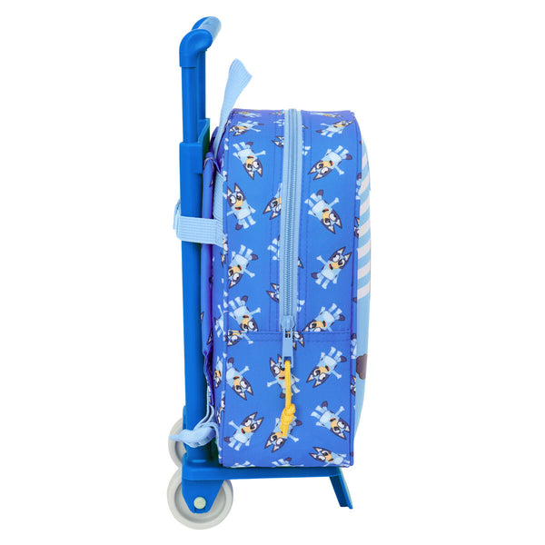 Schulrucksack Bluey Let's play Blau 22 x 27 x 10 cm