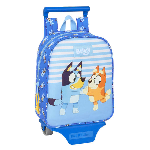 Schulrucksack Bluey Let's play Blau 22 x 27 x 10 cm