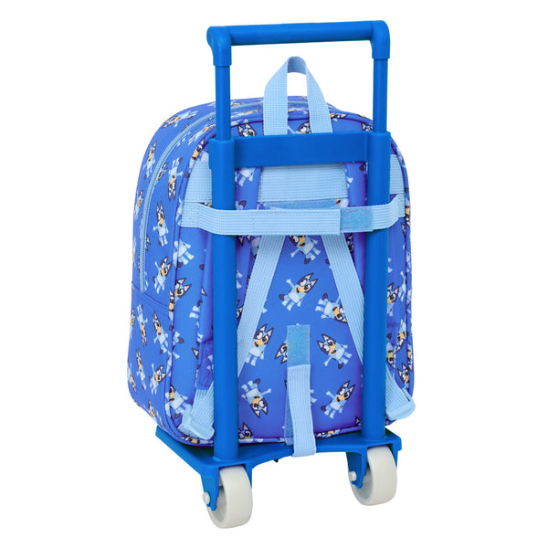 Schulrucksack Bluey Let's play Blau 22 x 27 x 10 cm