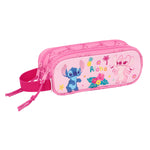Allzwecktasche Lilo & Stitch Chill Rosa Minze 21 x 8 x 6 cm