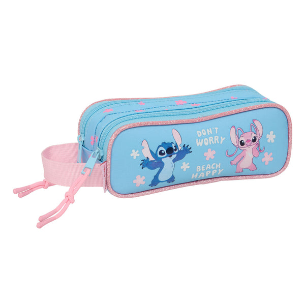 Allzwecktasche Lilo & Stitch Happy Himmelsblau 21 x 8 x 6 cm