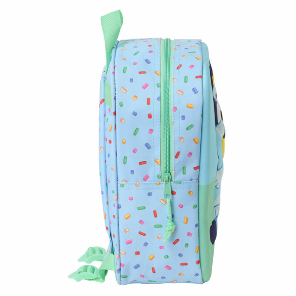 Schulrucksack Bluey Blau 22 x 27 x 10 cm