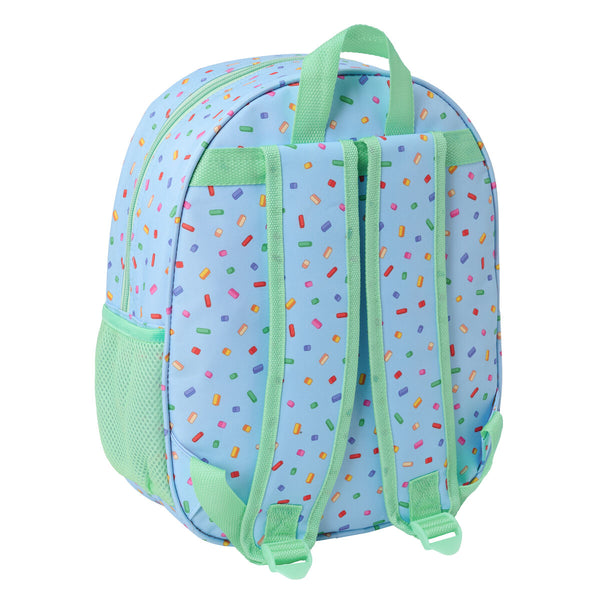Schulrucksack Bluey Blau 27 x 33 x 10 cm