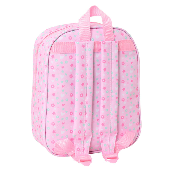 Kinderrucksack Safta Rosa 22 x 27 x 10 cm 3D