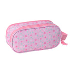 Zweifaches Mehrzweck-Etui Safta Rosa 21 x 8 x 6 cm 3D