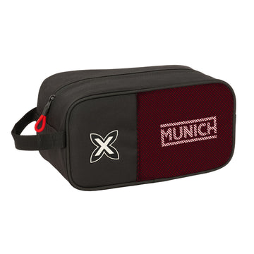 Schuhtasche für die Reise Munich Vulcan Schwarz 29 x 15 x 14 cm