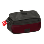 Dreifaches Mehrzweck-Etui Munich Vulcan Schwarz 21,5 x 10 x 8 cm