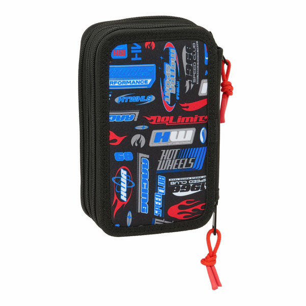Allzwecktasche Hot Wheels Bunt 12,5 x 19,5 x 5,5 cm 37 Stücke