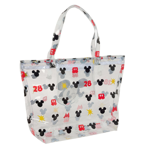 Einkaufstasche Mickey Mouse Clubhouse Beach Bunt Durchsichtig 54 x 35 x 17 cm