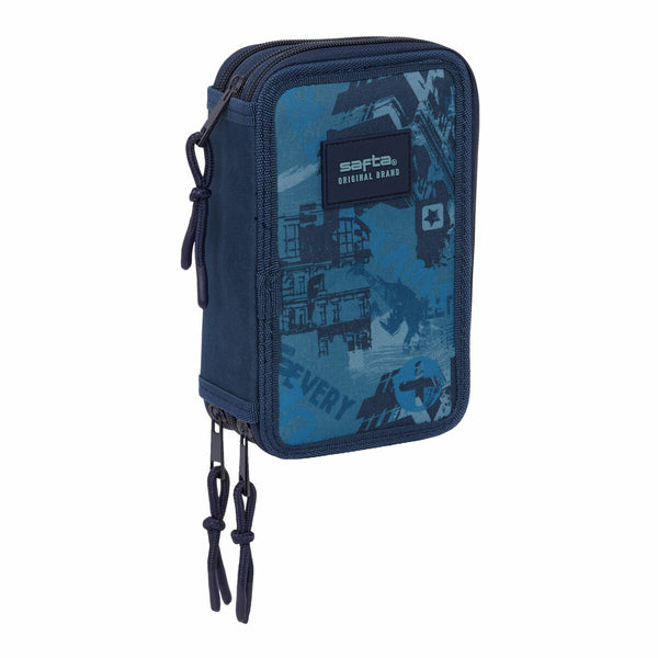 Allzwecktasche Safta New edition Marineblau 12,5 x 19,5 x 5,5 cm 37 Stücke