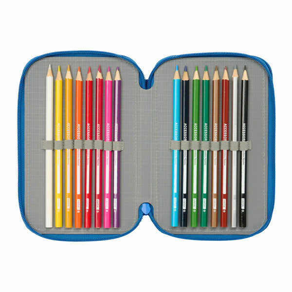 Allzwecktasche Superman Blau 12,5 x 19,5 x 5,5 cm 37 Stücke