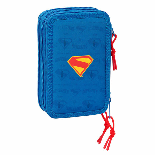 Allzwecktasche Superman Blau 12,5 x 19,5 x 5,5 cm 37 Stücke