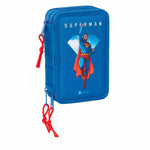 Allzwecktasche Superman Blau 12,5 x 19,5 x 5,5 cm 37 Stücke