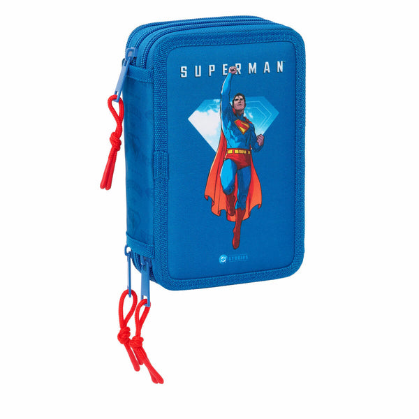 Allzwecktasche Superman Blau 12,5 x 19,5 x 5,5 cm 37 Stücke