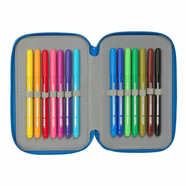 Allzwecktasche Superman Blau 12,5 x 19,5 x 5,5 cm 37 Stücke