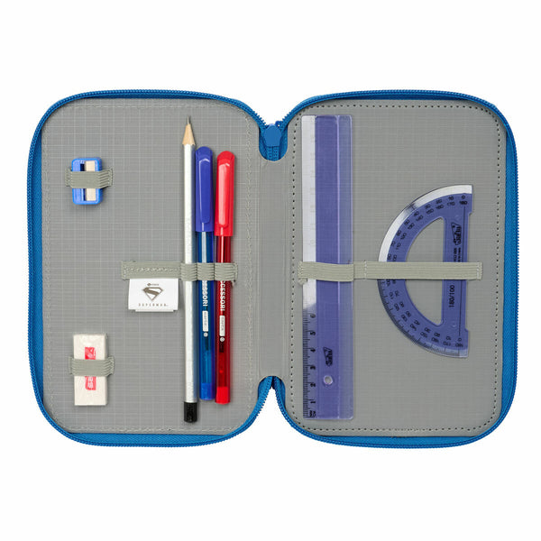 Allzwecktasche Superman Blau 12,5 x 19,5 x 5,5 cm 37 Stücke