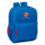 Schulrucksack Superman Blau