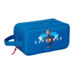 Schuhtasche für die Reise Superman Blau 29 x 15 x 14 cm