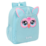Schulrucksack Furby Himmelsblau 32 x 38 x 12 cm