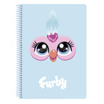 Notizbuch Furby Himmelsblau A5 80 Blatt