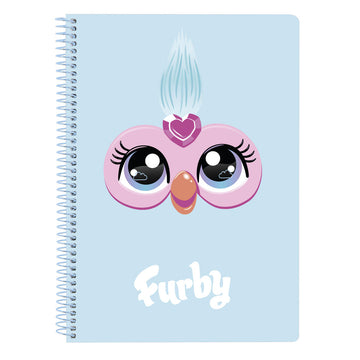 Notizbuch Furby Himmelsblau A5 80 Blatt