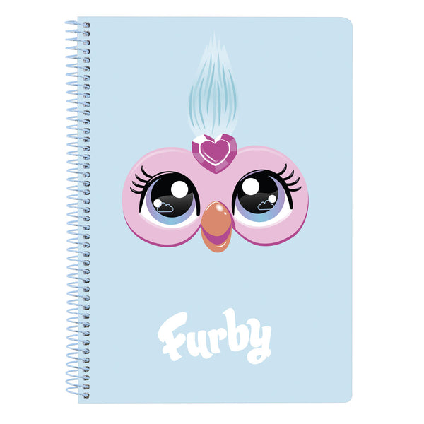 Notizbuch Furby Himmelsblau A5 80 Blatt