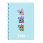 Notizbuch Furby Himmelsblau A4 80 Blatt
