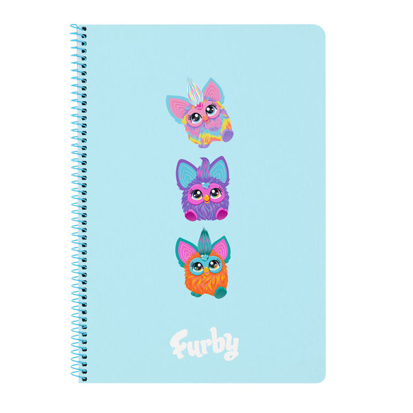 Notizbuch Furby Himmelsblau A4 80 Blatt