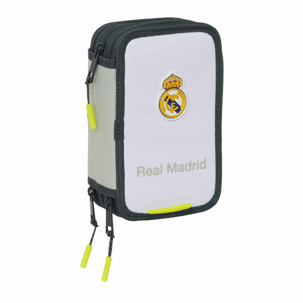 Allzwecktasche Real Madrid C.F. Weiß 12,5 x 19,5 x 5,5 cm 37 Stücke