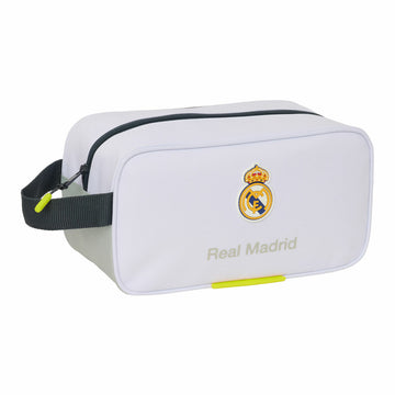 Schuhtasche für die Reise Real Madrid C.F. Weiß 29 x 15 x 14 cm