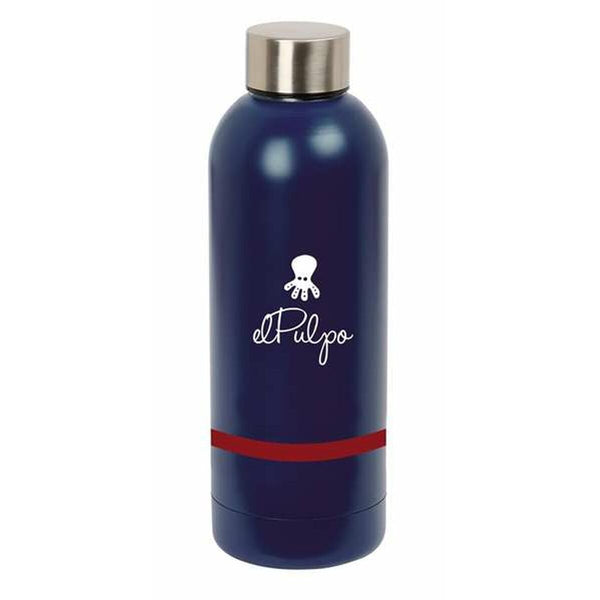 Thermosflasche El Pulpo Marineblau Edelstahl 500 ml