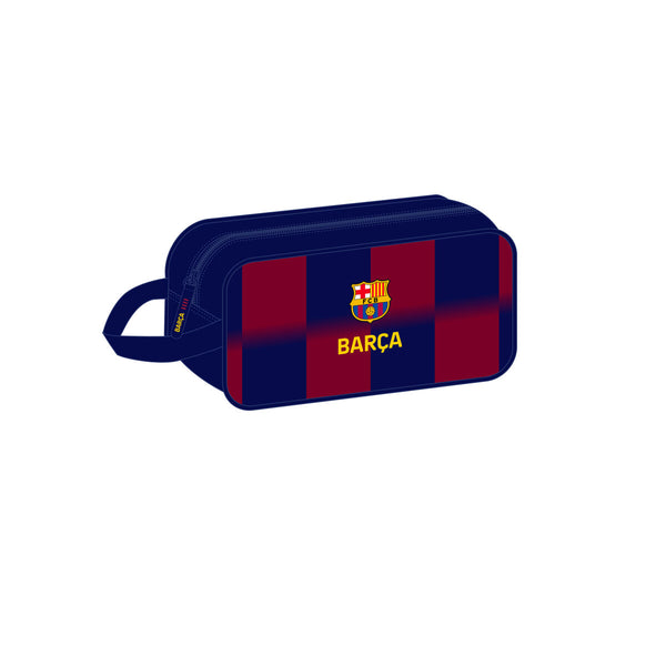 Schuhtasche für die Reise F.C. Barcelona Blau Granatrot 29 x 15 x 14 cm