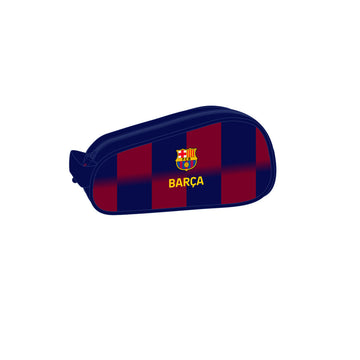 Schuhtasche für die Reise F.C. Barcelona Blau Granatrot 34 x 15 x 18 cm